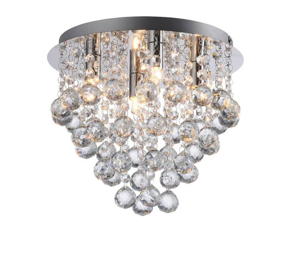 JUST LIGHT LED Deckenleuchte Kulunka 4xG9 Kristall Chrom - Bild 2