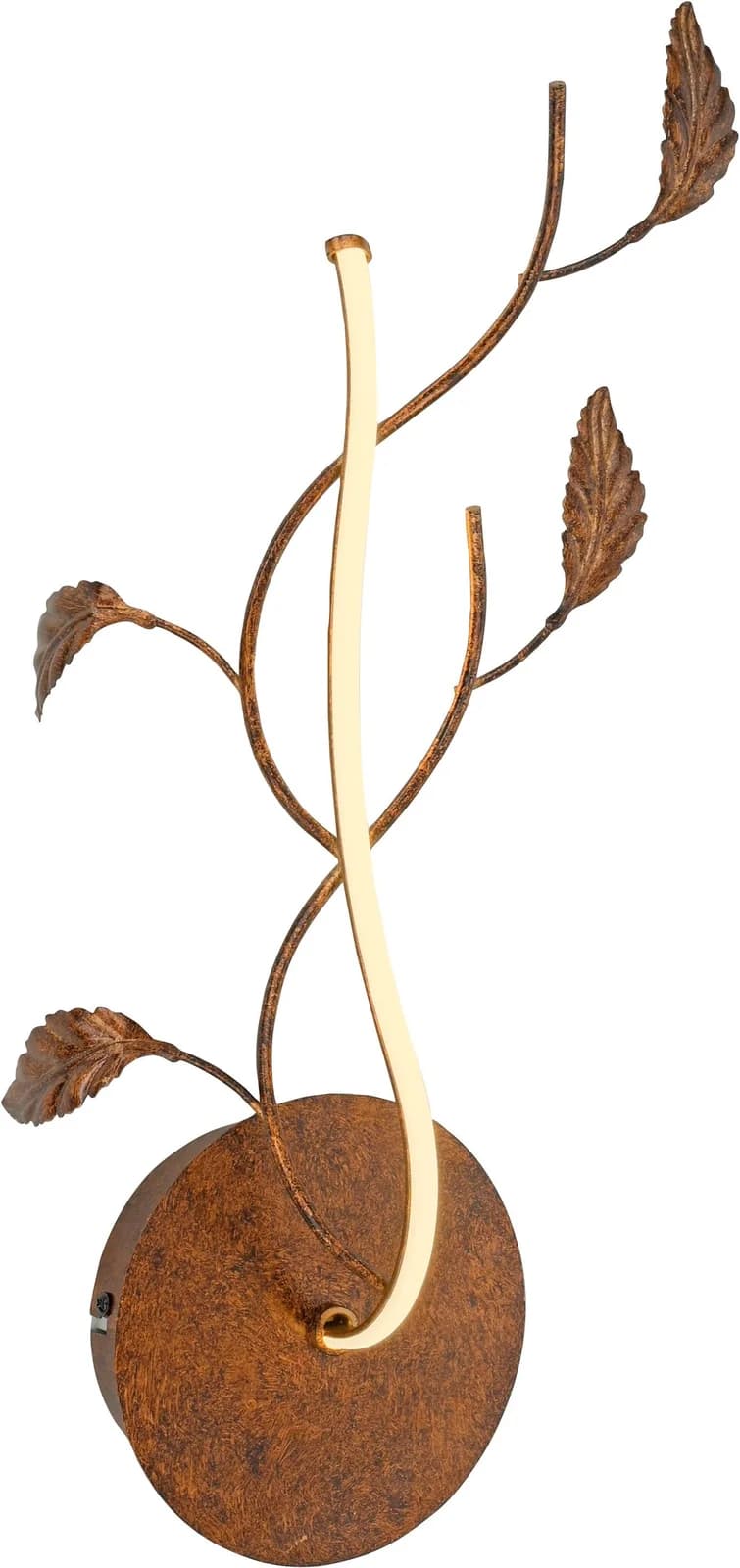 JUST LIGHT LED Wandleuchte AURELIA Rostfarben Modern