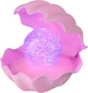 JUST LIGHT LED Tischleuchte ARIELLE rosa mit Farbwechsler und Glitzereffekt Bild 3