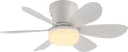 JUST LIGHT LED Deckenleuchte MINIAIR Weiß mit Ventilator und Dimmfunktion Bild 2