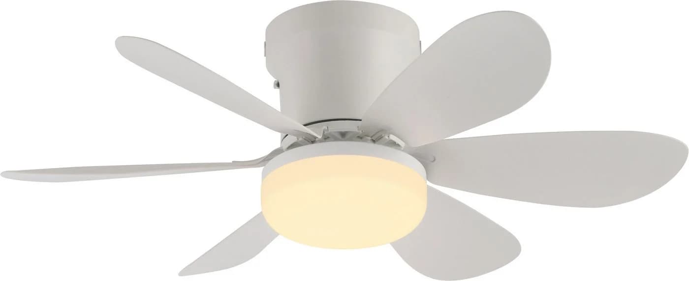 JUST LIGHT LED Deckenleuchte MINIAIR Weiß mit Ventilator und Dimmfunktion - Bild 2
