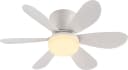 JUST LIGHT LED Deckenleuchte MINIAIR Weiß mit Ventilator und Dimmfunktion Bild 3
