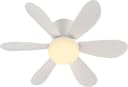 JUST LIGHT LED Deckenleuchte MINIAIR Weiß mit Ventilator und Dimmfunktion Bild 4