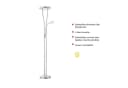 JUST LIGHT Stehlampe HELIA LED Warmweiß Dimmbar Bild 1