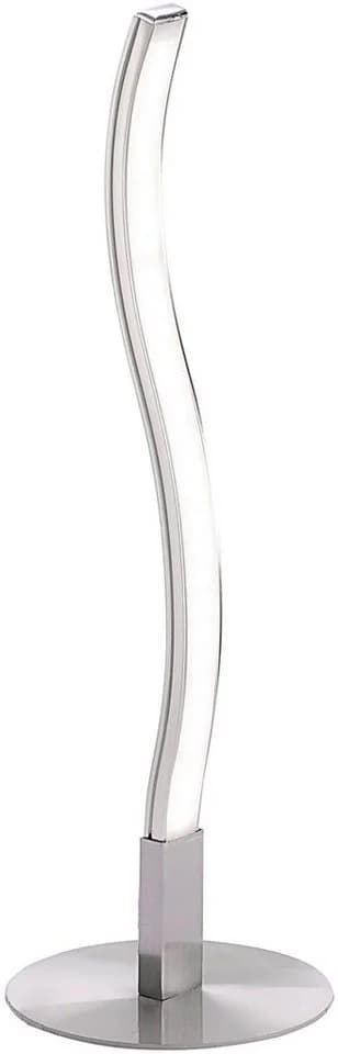JUST LIGHT Tischleuchte WAVE LED stahlgrau mit Schnurschalter - Bild 2