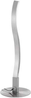 JUST LIGHT Tischleuchte WAVE LED stahlgrau mit Schnurschalter Bild 4