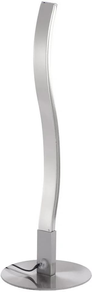 JUST LIGHT Tischleuchte WAVE LED stahlgrau mit Schnurschalter - Bild 4