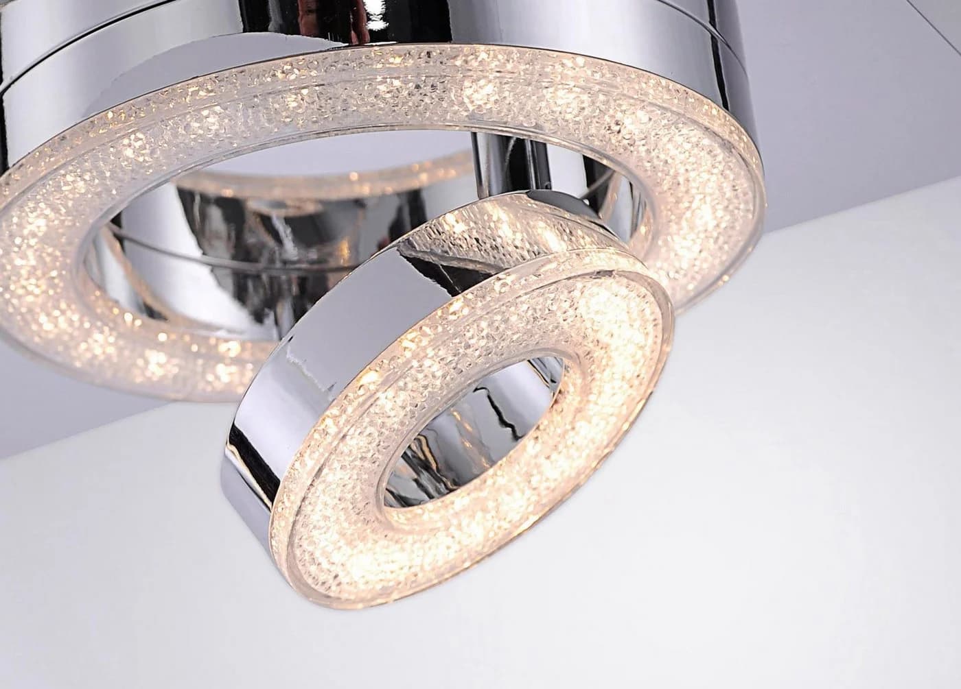 JUST LIGHT Deckenleuchte TIM Modern Grau Chrom 4-fach LED - Bild 4