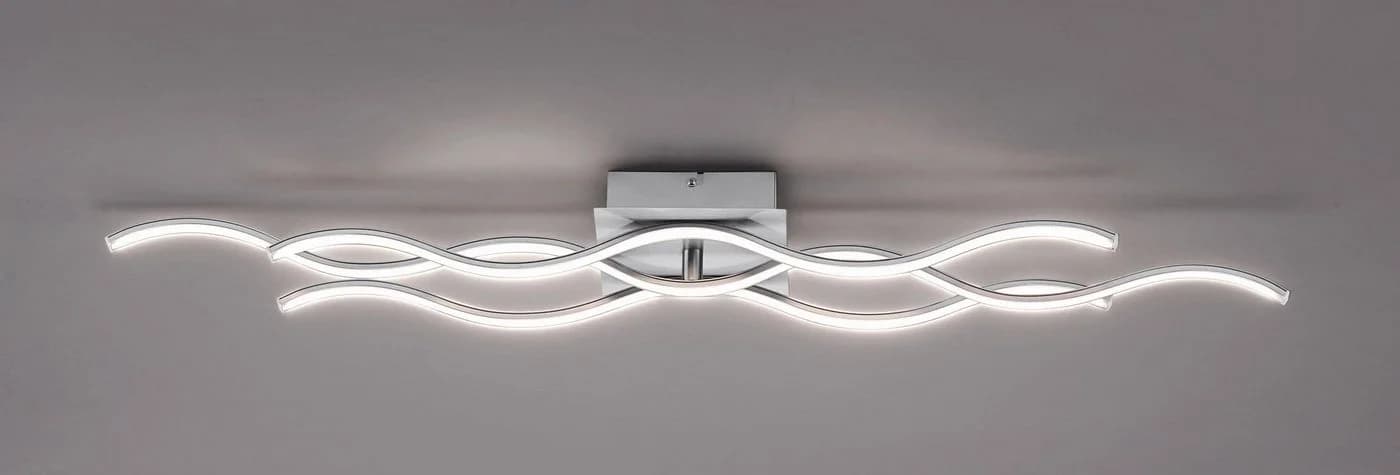 JUST LIGHT Deckenleuchte WELLA LED Warmweiß Wellenförmige Lichtquellen - Bild 4