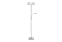 JUST LIGHT Stehlampe RUBEN LED Dimmbar Touch Silber Bild 1