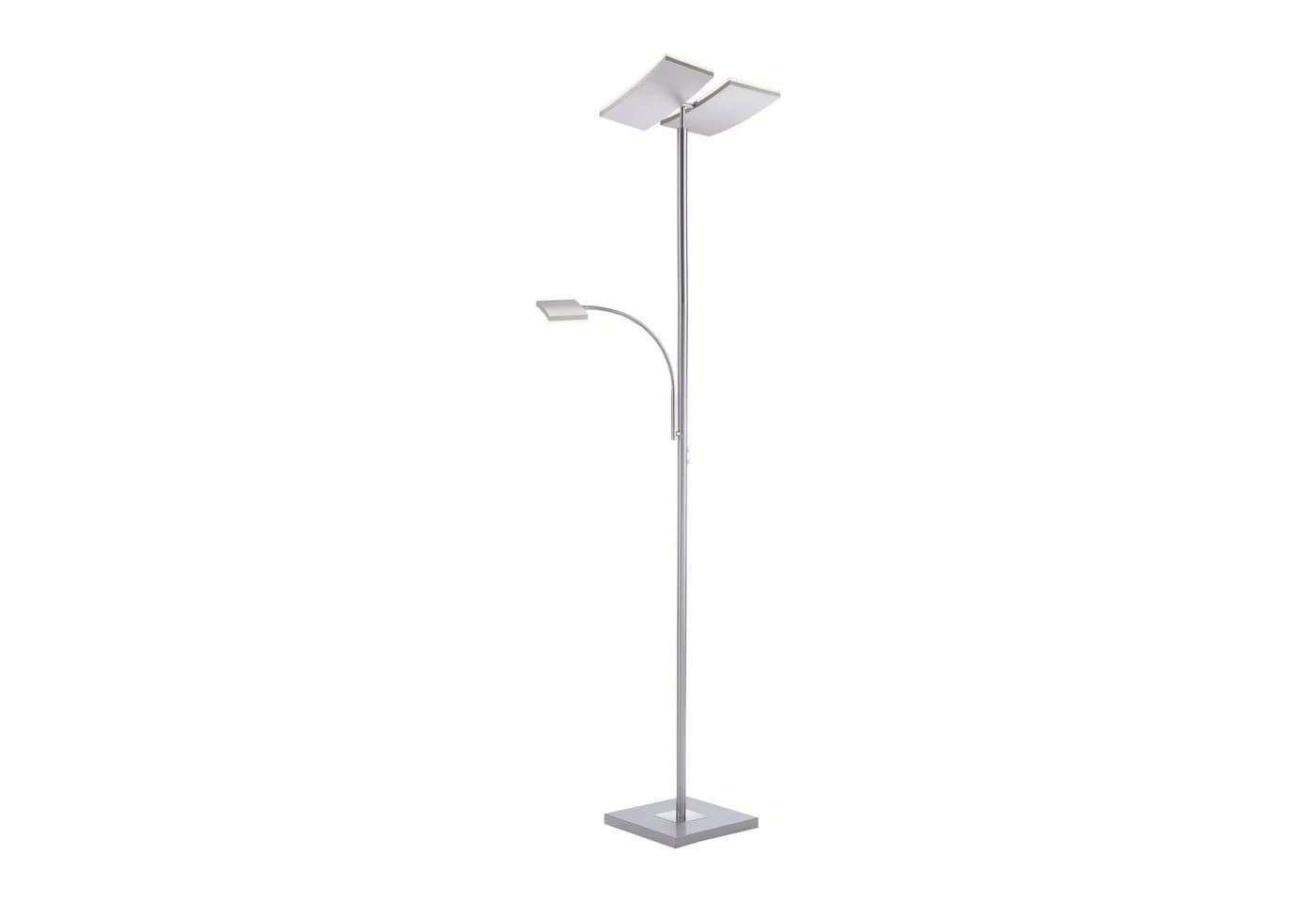JUST LIGHT Stehlampe RUBEN LED Dimmbar Touch Silber - Bild 2