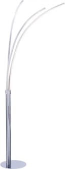 JUST LIGHT LED Stehlampe MAJA Silber Modern Bild 1