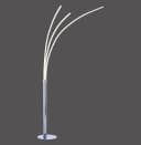 JUST LIGHT LED Stehlampe MAJA Silber Modern Bild 5