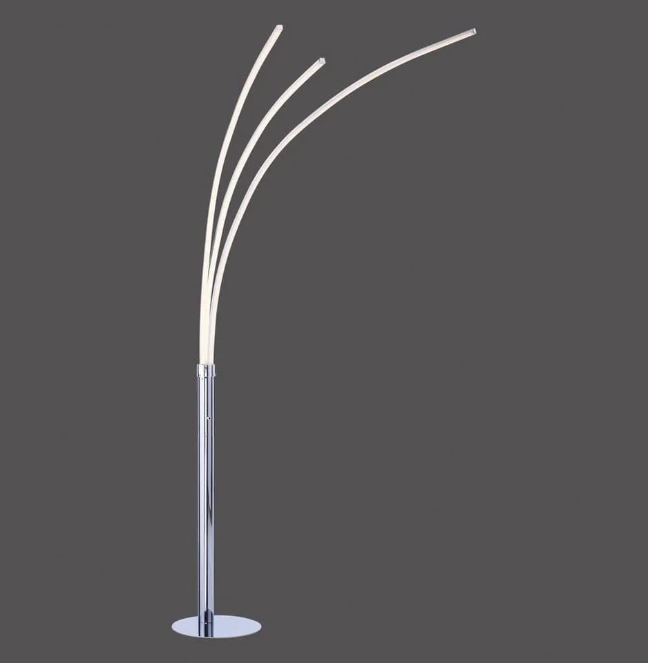 JUST LIGHT LED Stehlampe MAJA Silber Modern - Bild 5