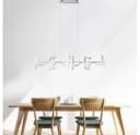 JUST LIGHT LED Pendelleuchte CURLS Dimmfunktion Warmweiß Bild 1