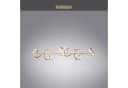JUST LIGHT Pendelleuchte CURLS Gold Messing Matt LED Dimmbar Bild 2