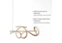 JUST LIGHT Pendelleuchte CURLS Gold Messing Matt LED Dimmbar Bild 5