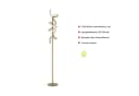 JUST LIGHT Stehlampe Curls LED Warmweiß Dimmbar Messing Bild 5