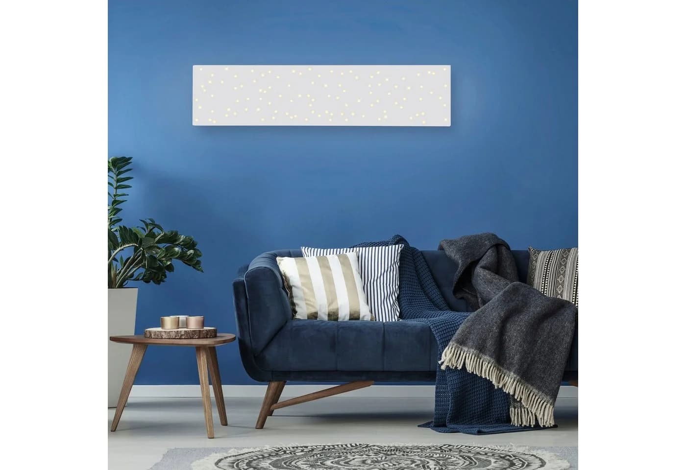 JUST LIGHT Deckenleuchte SPARKLE Weiss CCT Fernbedienung Dimmbar LED - Bild 2
