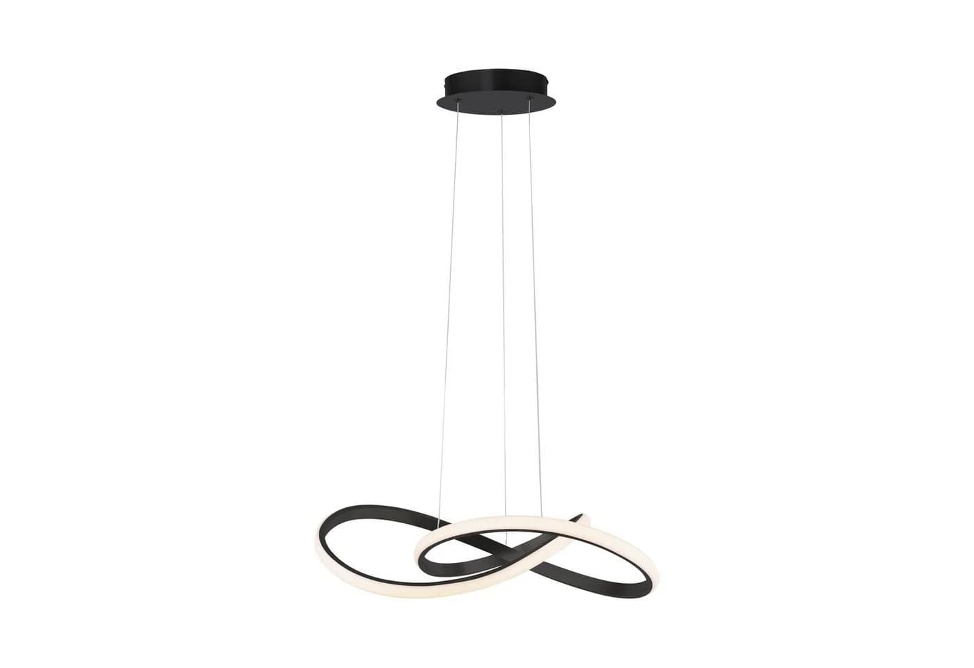 JUST LIGHT Pendelleuchte MARIA Schwarz LED Dimmbar Switchmo - Bild 3