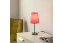 JUST LIGHT Tischleuchte HEINRICH Rosa E14 Schnurschalter Bild 1