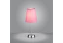 JUST LIGHT Tischleuchte HEINRICH Rosa E14 Schnurschalter Bild 3