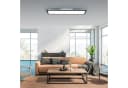 JUST LIGHT Deckenleuchte FLAT schwarz LED 24,5 cm Bild 1