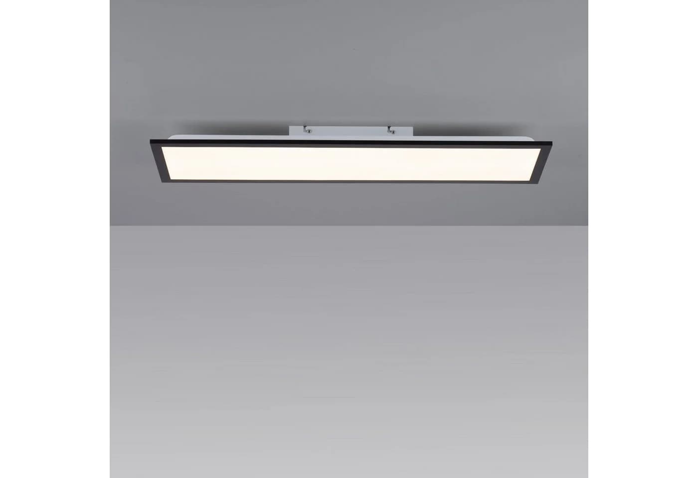 JUST LIGHT Deckenleuchte FLAT schwarz LED 24,5 cm - Bild 4