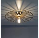 JUST LIGHT LED Deckenleuchte SPIKE Schwarz E27 Bild 4