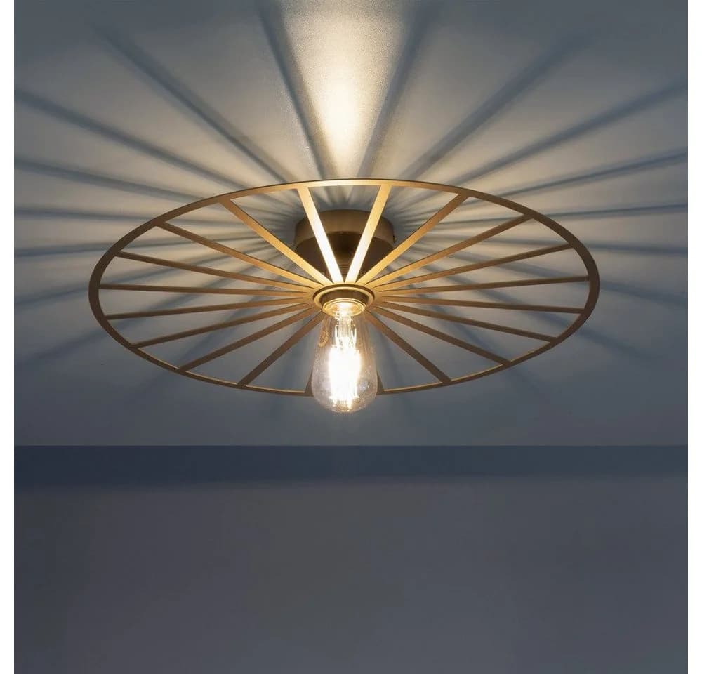 JUST LIGHT LED Deckenleuchte SPIKE Schwarz E27 - Bild 4