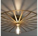 JUST LIGHT LED Deckenleuchte SPIKE Schwarz E27 Bild 5