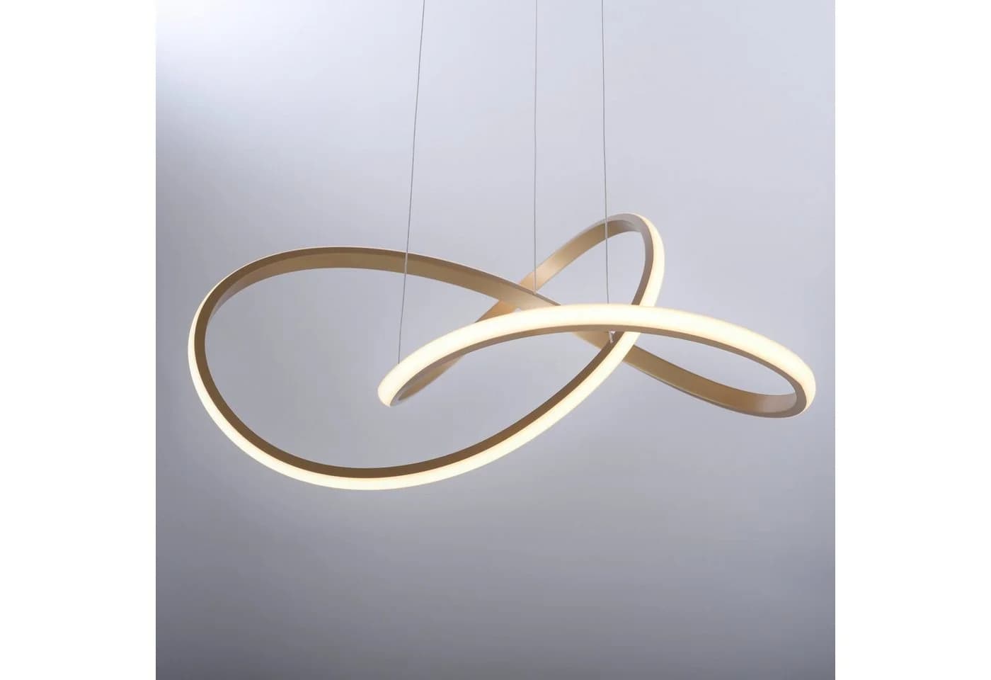 JUST LIGHT Pendelleuchte MARIA Gold Dimmbar LED - Bild 3
