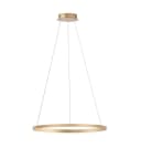 JUST LIGHT Pendelleuchte Ritus LED Messing Matt Dimmbar Bild 2
