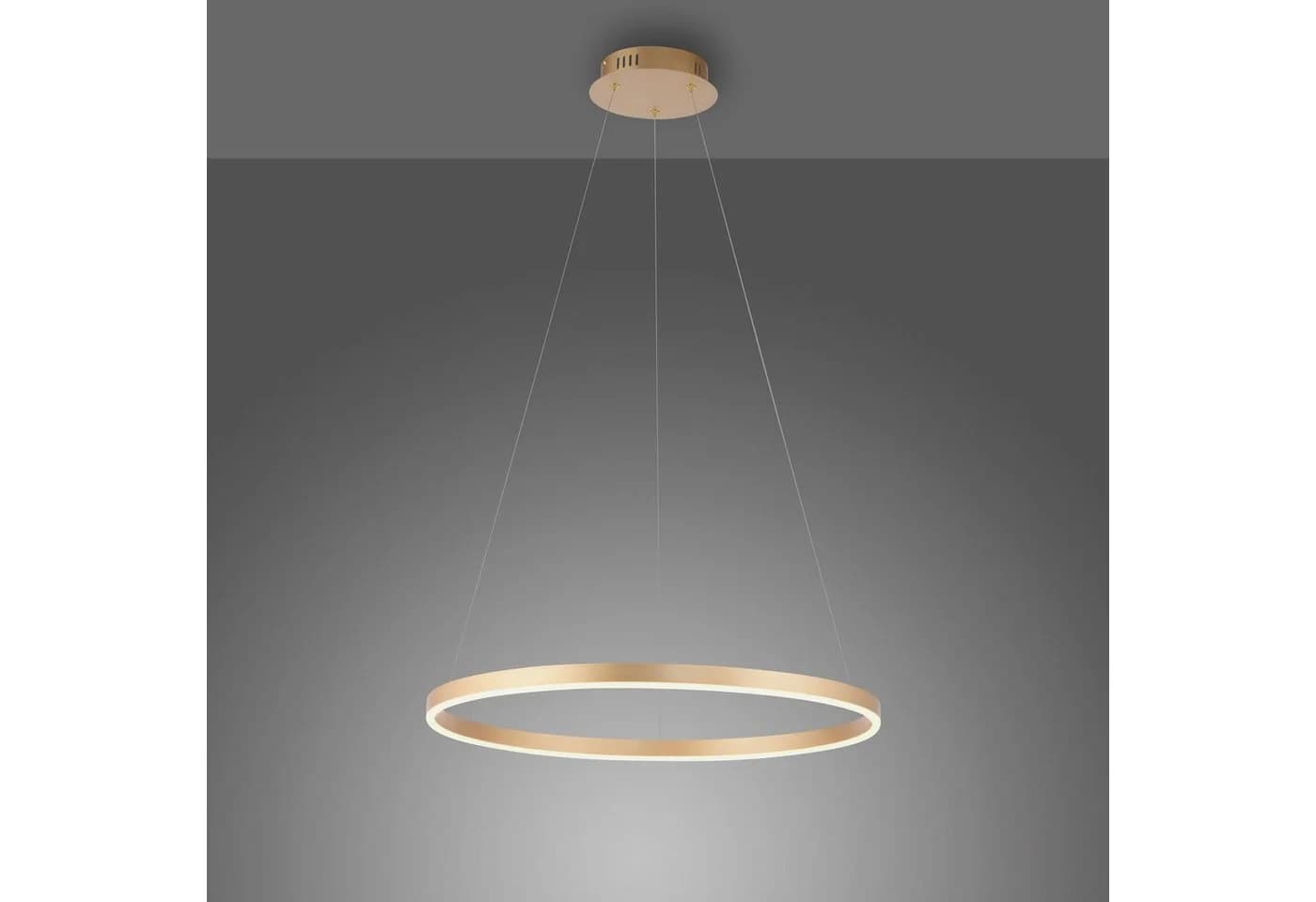 JUST LIGHT Pendelleuchte Ritus LED Messing Matt Dimmbar - Bild 4