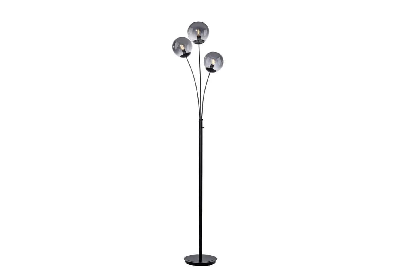 JUST LIGHT Stehlampe BIG WIDOW Schwarz 3x E14 Kippschalter - Bild 2