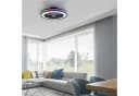 JUST LIGHT LED Deckenleuchte BRANDON mit Fernbedienung & Ventilator Bild 1