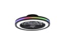 JUST LIGHT LED Deckenleuchte BRANDON mit Fernbedienung & Ventilator Bild 2