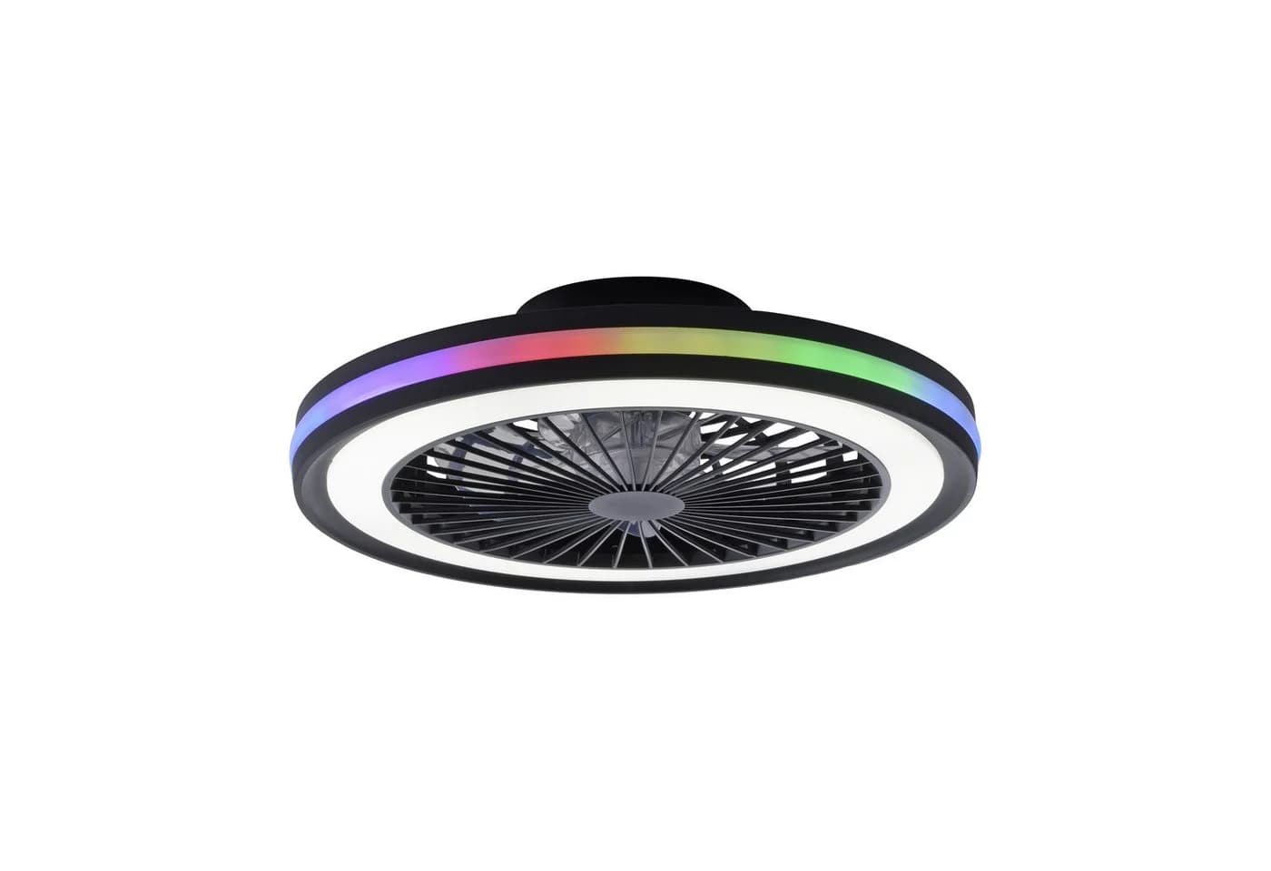 JUST LIGHT LED Deckenleuchte BRANDON mit Fernbedienung & Ventilator - Bild 2