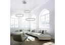 JUST LIGHT Pendelleuchte LILLUTI Grau Stahl LED Dimmbar Fernbedienung Bild 2