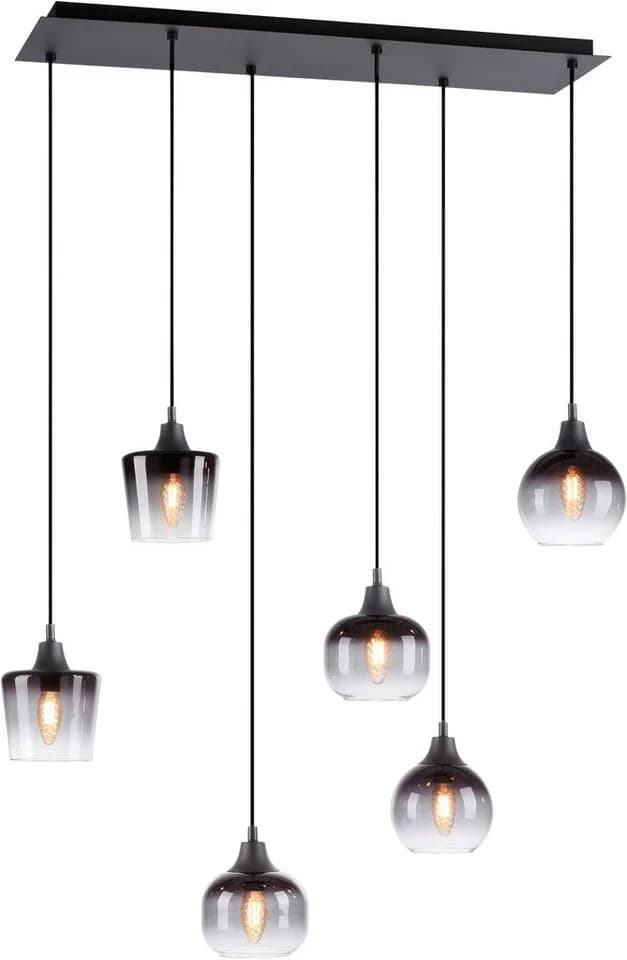 JUST LIGHT Pendelleuchte ZEA Schwarz LED - Bild 2
