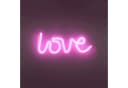 JUST LIGHT LED Wandleuchte NEON-LOVE USB Pink Bild 4