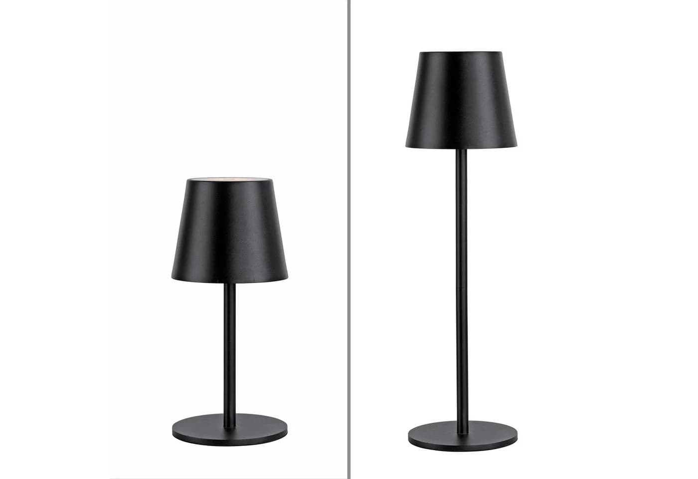 JUST LIGHT LED Tischleuchte EURIA 2er Set Schwarz - Bild 2