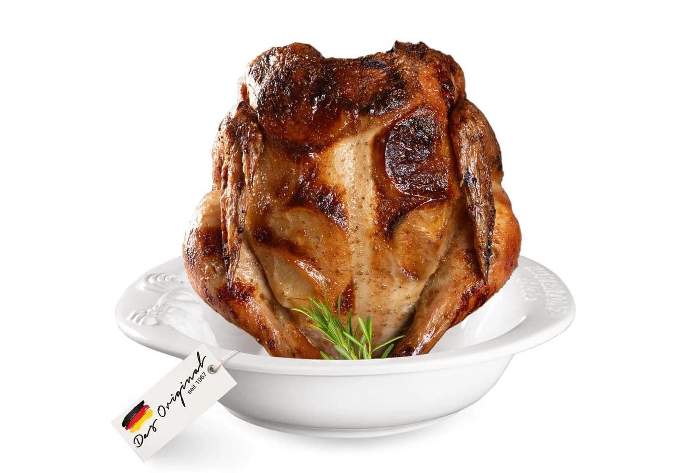 RÖMERTOPF Bräter Hähnchenbräter Chicko Weiß - Bild 2