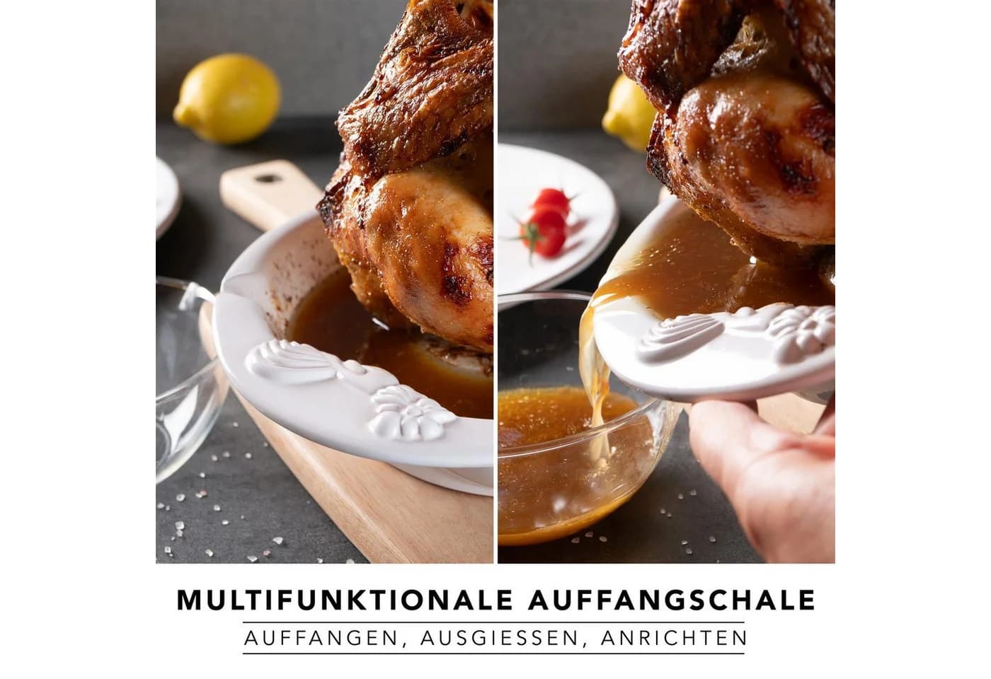 RÖMERTOPF Bräter Hähnchenbräter Chicko Weiß - Bild 5