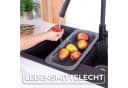 Vileda Ausziehbarer Geschirrständer Abtropfsieb für Spülbecken Bild 4