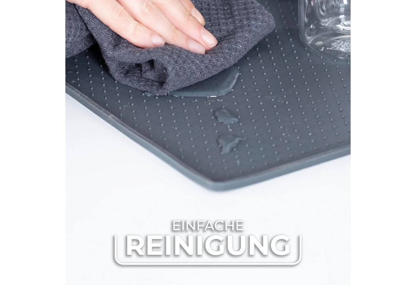 Vileda Abtropfmatte Silikon Anti-Rutsch Hitzebeständig - Bild 3
