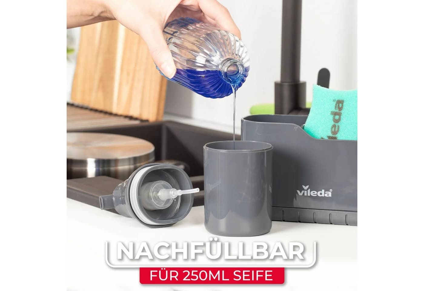 Küchenorganizer-Set aus Polypropylen und Kunststoff - Bild 5
