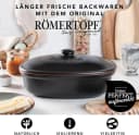 RÖMERTOPF Brottopf oval 2,3 Liter Keramik Bild 1
