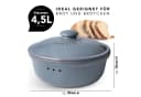 RÖMERTOPF Brottopf Rund Ø 30cm Keramik Brotkasten Bild 4