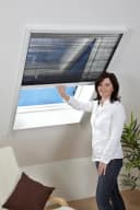 hecht international Insektenschutzrollo für Dachfenster Transparent Verschraubt Bild 1